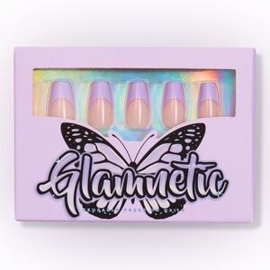 ‼️RARE‼️🎸Glamnetic🎸🔥NWT🔥Press-On Nails in Putpsicle